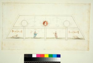 Vaulting of the Villa Madama by Pietro Santi Bartoli