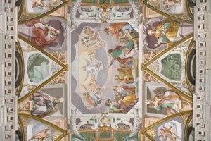 Vault with Frescoes by Pietro Sorri