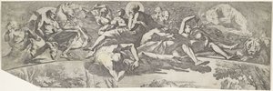 Allegory of Autumn (upper part) by Pietro Testa