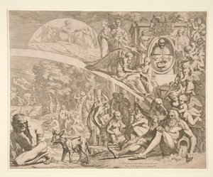 An Allegory in Honor of Innocent X by Pietro Testa