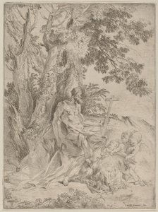 Saint Jerome by Pietro Testa
