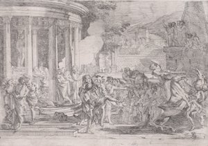 Sinorix Carried from the Temple of Artemis Trying to Escape the Effects of the Poison