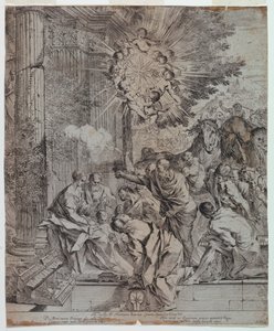 The Adoration of the Magi by Pietro Testa