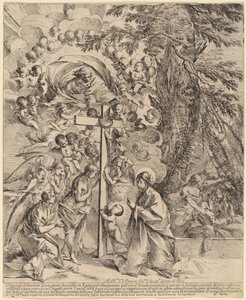 The Infant Christ Embracing the Cross (The Dream of Joseph)