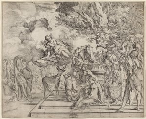 The Sacrifice of Iphigenia by Pietro Testa