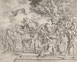 The Sacrifice of Iphigenia by Pietro Testa