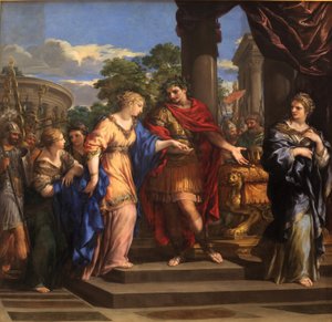 Caesar Giving Cleopatra the Throne of Egypt, c.1637