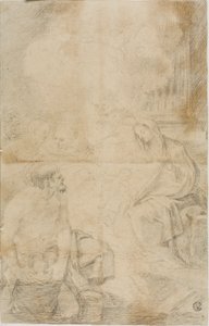 Adoration of the Shepherds by Pietro da Cortona