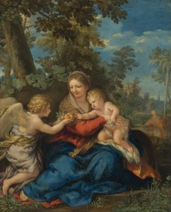 The Holy Family Resting on the Flight into Egypt by Pietro da Cortona