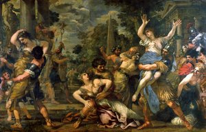 Rape of the Sabines by Pietro da Cortona