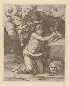 Saint Jerome in the Desert by Pietro del Po