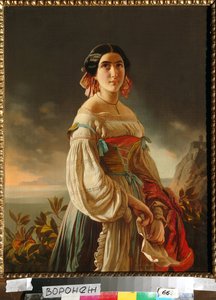 Portrait of Princess Lina Gagarina (later Countess Muraviova)