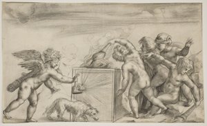 Allegory of Blind Love by Pirro Ligorio