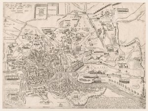 Speculum Romanae Magnificentiae: Plan of Ancient Rome