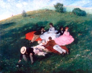 Picnic in May, 1873