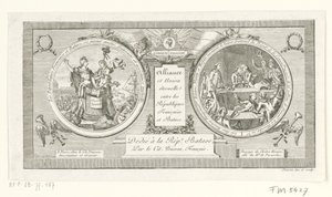 Medallion on the Alliance between the French and Batavian Republics, 1795