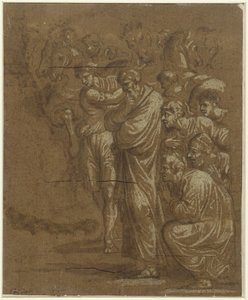 Adoration of the Magi by Polidoro da Caravaggio (possibly)