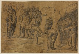 Entombment of Christ by Polidoro da Caravaggio