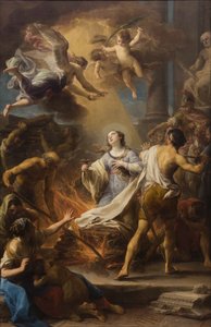 Martyrdom of Saint Lucy by Pompeo Batoni