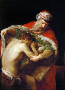 The Parable of the Prodigal Son by Pompeo Girolamo Batoni