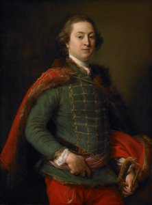 Portrait of John Woodyeare by Pompeo Girolamo Batoni