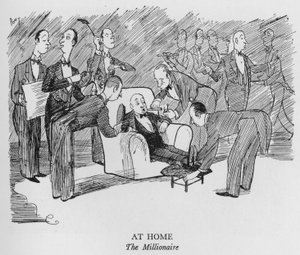 At Home, The Millionaire by Pont