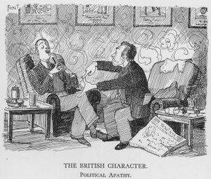 The British Character, Political Apathy