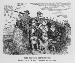 The British Character; Importance of the Twelfth of August by Pont
