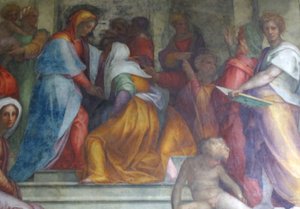 Visitation by Pontormo