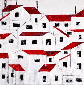 Charming Red Roof Village