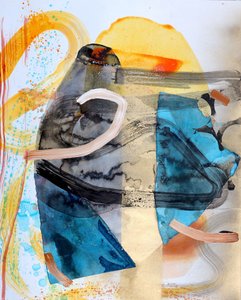 Vibrant Abstract Movement by Poonam Choudhary