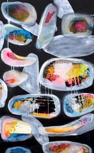 Vibrant Abstract Pods by Poonam Choudhary