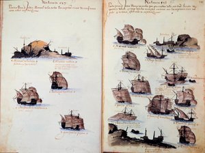 Manuscript Page: Memorials of the Armadas of Portugal Under King Manuel I