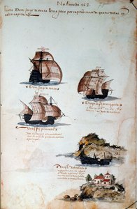 Manuscript Page: Memories of the Armadas of Portugal under King Manuel I