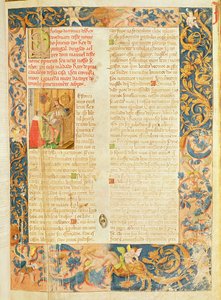 Page from the Chronicle of King Duarte I by Portuguese School
