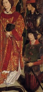 Saint Vincent, Patron of Lisbon and Henri the Navigator (detail) by Portuguese School
