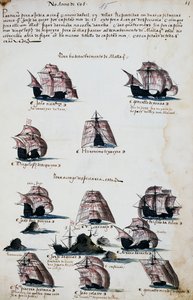 Ships from maritime expeditions to discover Malacca
