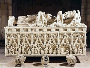 Tomb of Peter I, King of Portugal by Portuguese School