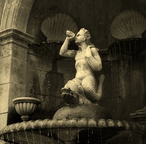 Triton Fountain, Sanctuary of Our Lady of Remedies, Lamego, Portugal 1738 by Portuguese School