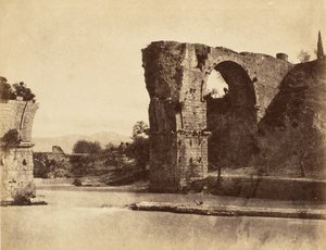 Bridge of Augustus at Nani by Possibly by Jane Martha St. John.