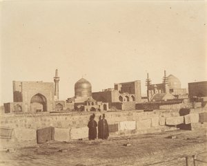 A General View of MESHED from the Roof of a Hamam by Possibly by Luigi Pesce.