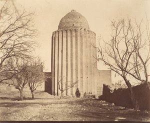 Bastam, Tomb Tower built 1313, Khorasan by Possibly by Luigi Pesce.
