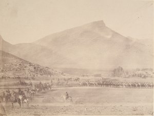 Departure for the hunt, Tomb of Khan of Khiva by Possibly by Luigi Pesce.