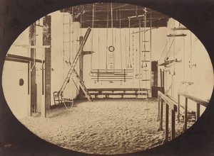 Gimnasio López, de Sevilla, ca. 1860