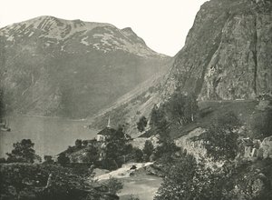 Merok, on the Geirangerfjord, Norway