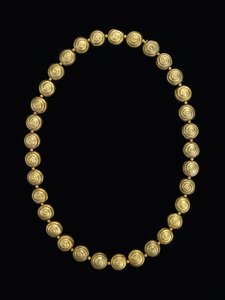 Necklace of Snail Beads, Moche