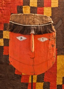 Funerary Mask by Precolombian Precolombian