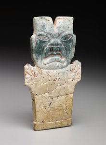 Anthropomorphic Plaque, Possibly the Fire Serpent, Preclassic period, 800-400 BC by Prehistoric Prehistoric
