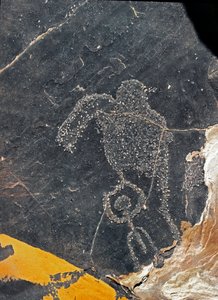 Grave Rock with Human Figure (Stone Age 5000-2000 BC) by Prehistoric Prehistoric
