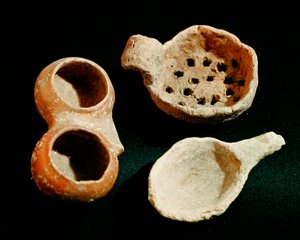 Various Tableware Accessories from the Civilization of the Apennines